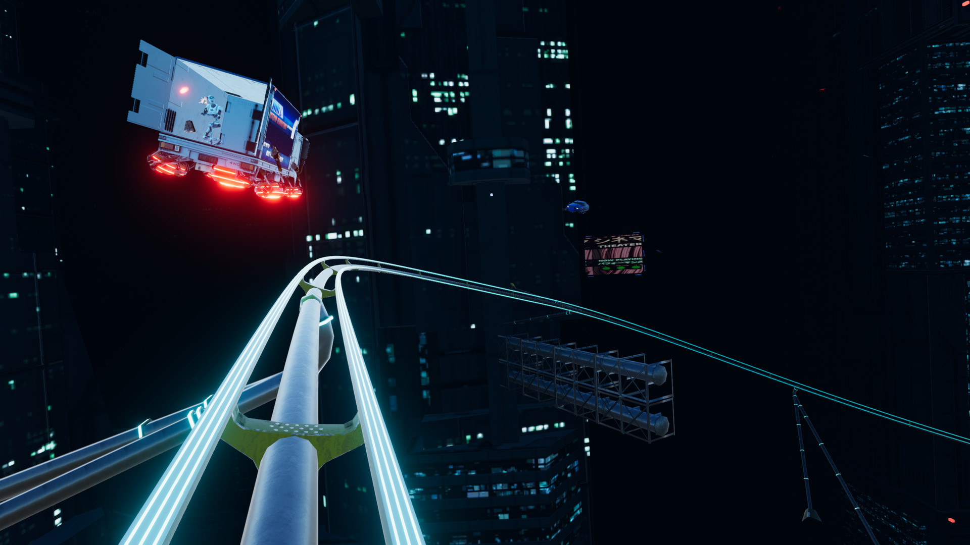 Epic Roller Coasters — Neon Rider Featured Screenshot #1