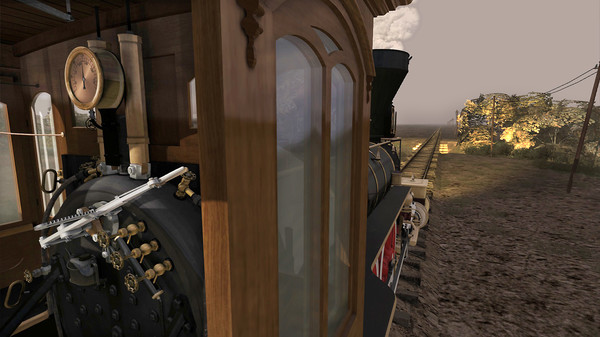 KHAiHOM.com - Train Simulator: CPRR 4-6-0 Buffalo Steam Loco Add-On