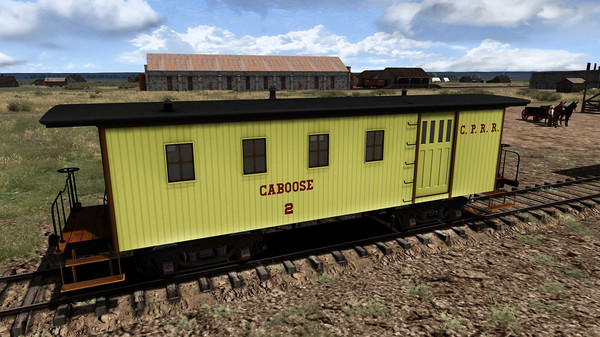 KHAiHOM.com - Train Simulator: CPRR 4-6-0 Buffalo Steam Loco Add-On