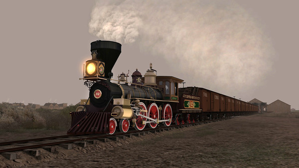 KHAiHOM.com - Train Simulator: CPRR 4-6-0 Buffalo Steam Loco Add-On