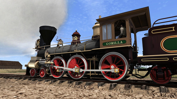 KHAiHOM.com - Train Simulator: CPRR 4-6-0 Buffalo Steam Loco Add-On