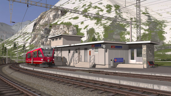 KHAiHOM.com - Train Simulator: Bernina Pass: St Moritz – Poschiavo Route Add-On