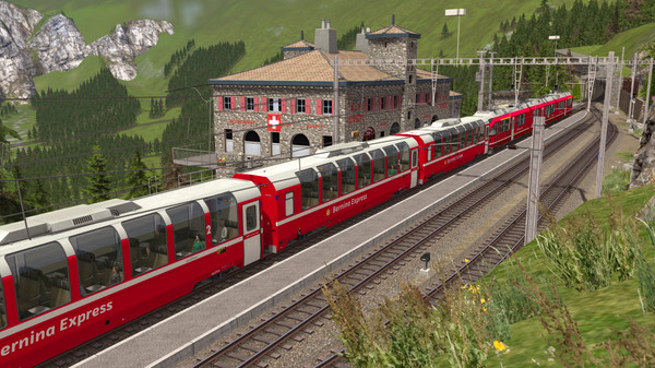 KHAiHOM.com - Train Simulator: Bernina Pass: St Moritz – Poschiavo Route Add-On