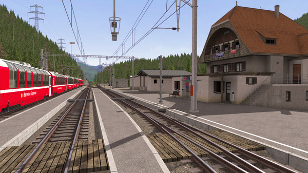 Train Simulator: Bernina Pass: St Moritz – Poschiavo Route Add-On