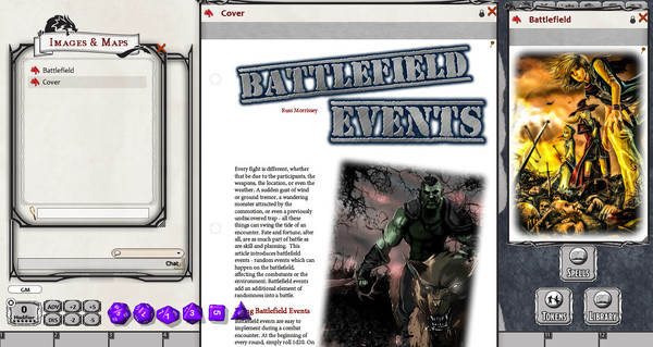 Fantasy Grounds - Battlefield Events (5E)