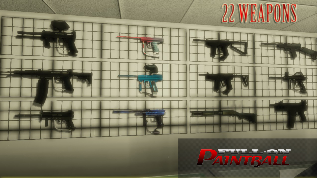 Full-On Paintball - All Weapons Unlocked Featured Screenshot #1