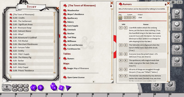 Fantasy Grounds - En5ider: Town of Rivereave (5E)