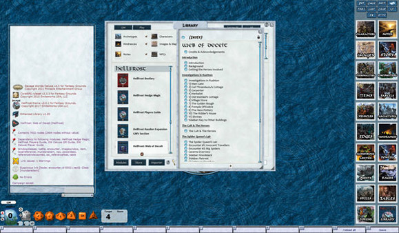Fantasy Grounds - Hellfrost: Web of Deceit (Savage Worlds)