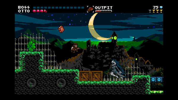 Screenshot of Otto and the Ancient Worlds gameplay showing in-action mechanics