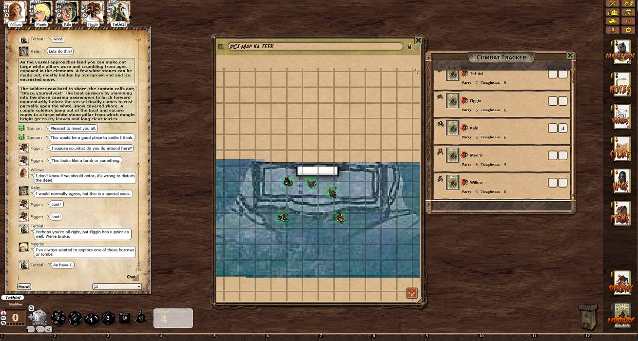 Fantasy Grounds - A01 - Crypt of the Sun Lord (Savage Worlds) Featured Screenshot #1