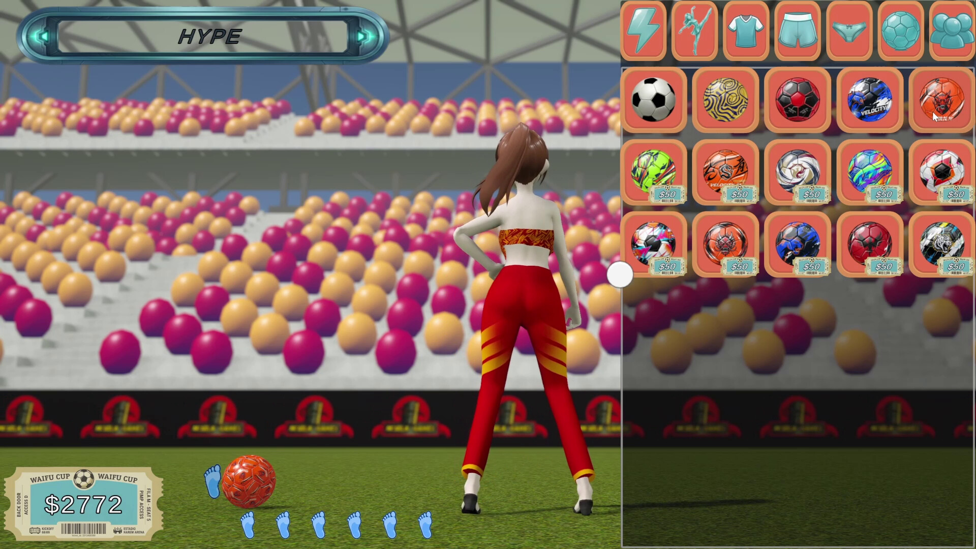 World Cup Waifu Clicker: Soccer Evolution screenshot 7