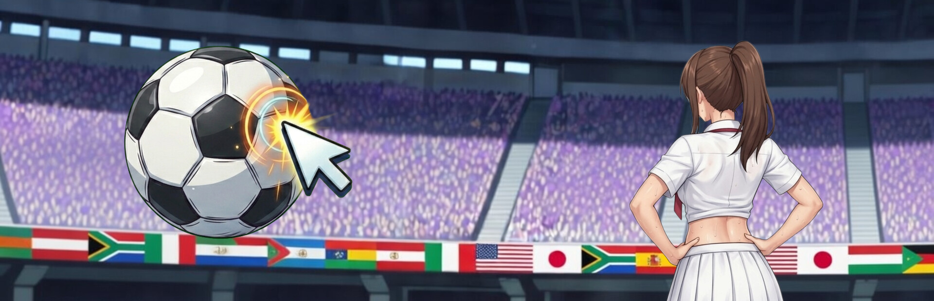 World Cup Waifu Clicker: Soccer Evolution