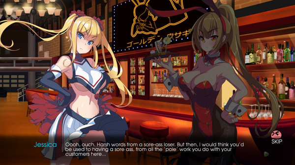 Screenshot z Waifu Fight Dango Style
