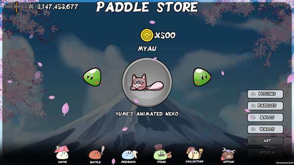 Screenshot z Waifu Fight Dango Style