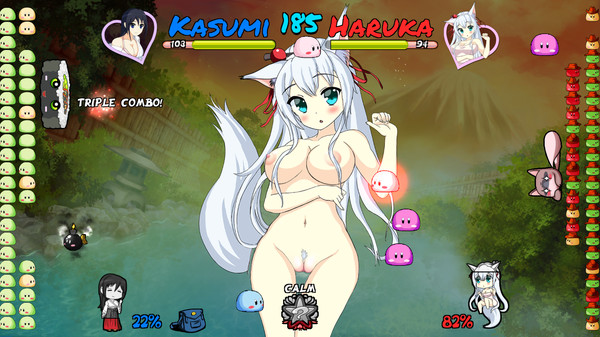 Screenshot z Waifu Fight Dango Style