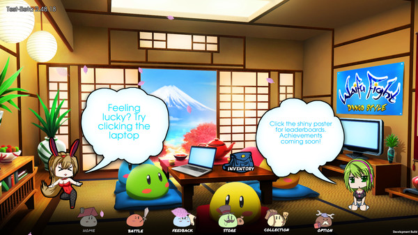Screenshot z Waifu Fight Dango Style