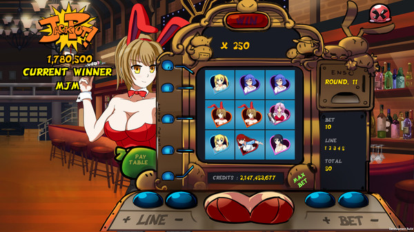 Screenshot z Waifu Fight Dango Style