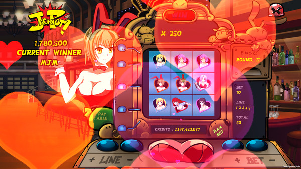 Screenshot z Waifu Fight Dango Style