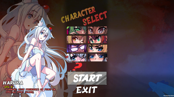 Screenshot z Waifu Fight Dango Style