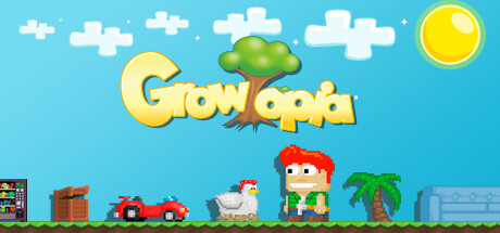 Steam header art for Growtopia