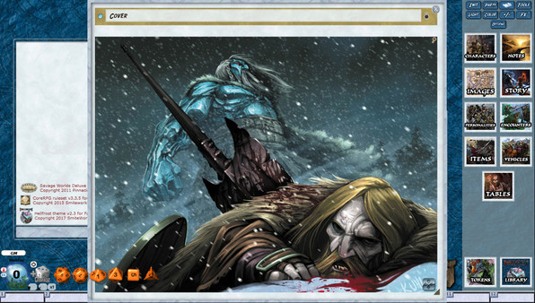 Fantasy Grounds - Hellfrost: The Frost Giant's Hold (Savage Worlds)