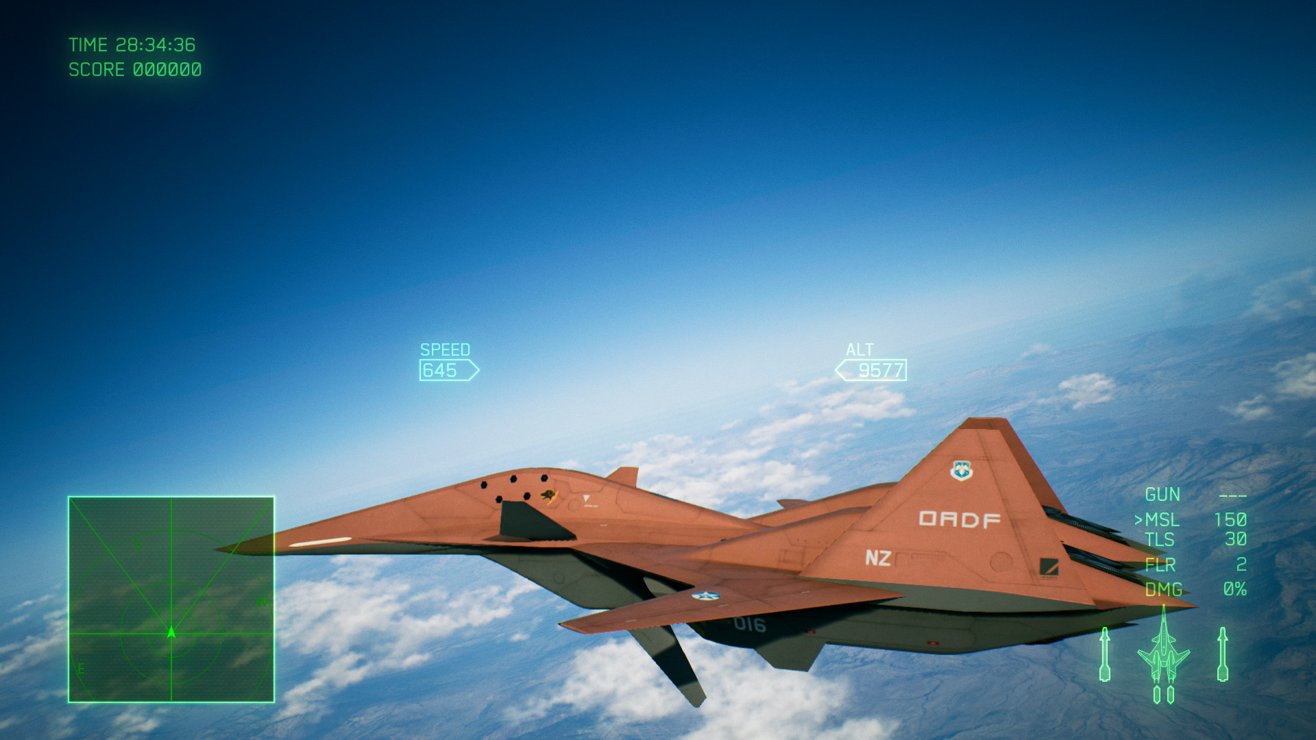 ACE COMBAT™7: SKIES UNKNOWN - ADF-01 FALKEN Set Featured Screenshot #1