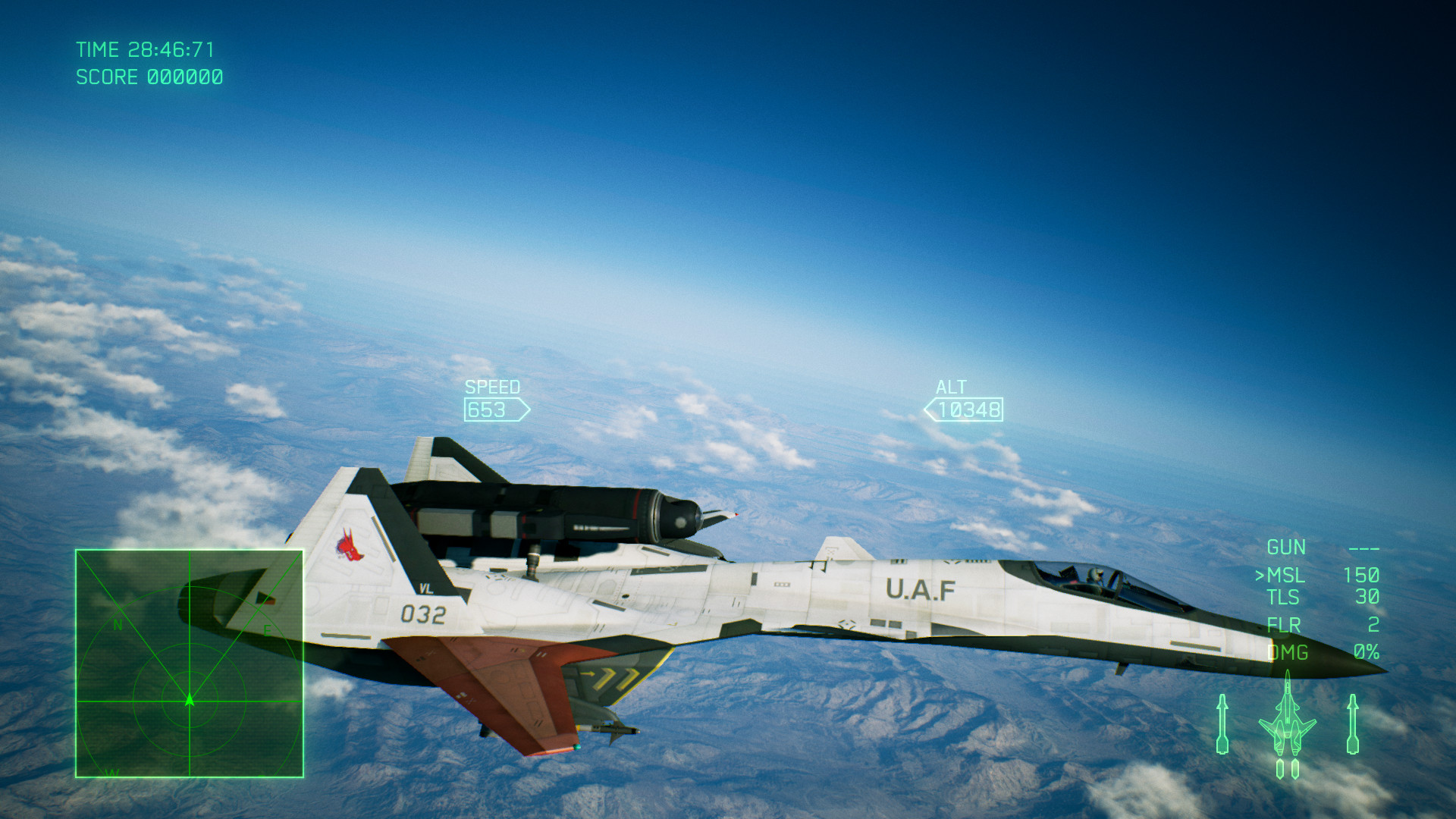 ACE COMBAT™7: SKIES UNKNOWN - ADFX-01 Morgan Set Featured Screenshot #1