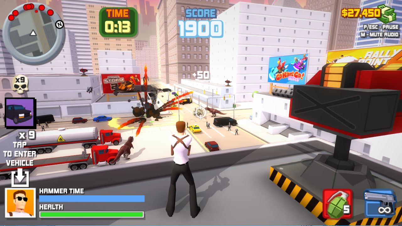 #2. Hero Hunters - 杀手 3D 2K19 (Steam) By: Beyond Games