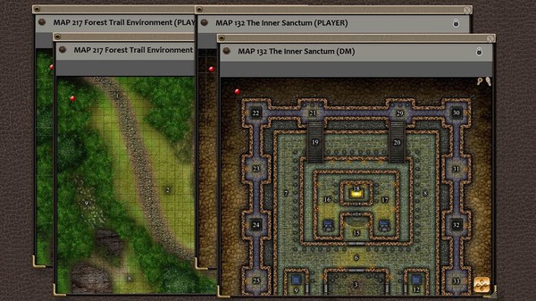 Fantasy Grounds - Paths to Adventure: Elven Empires (Map Pack)