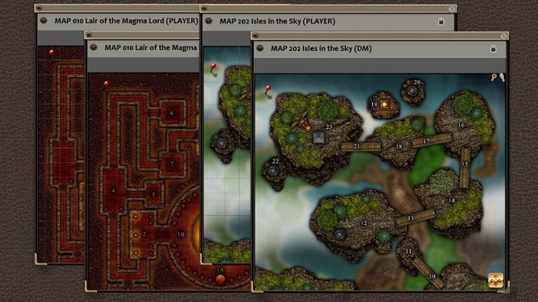 Fantasy Grounds - Paths to Adventure: Planar Excursions Map (Map Pack)