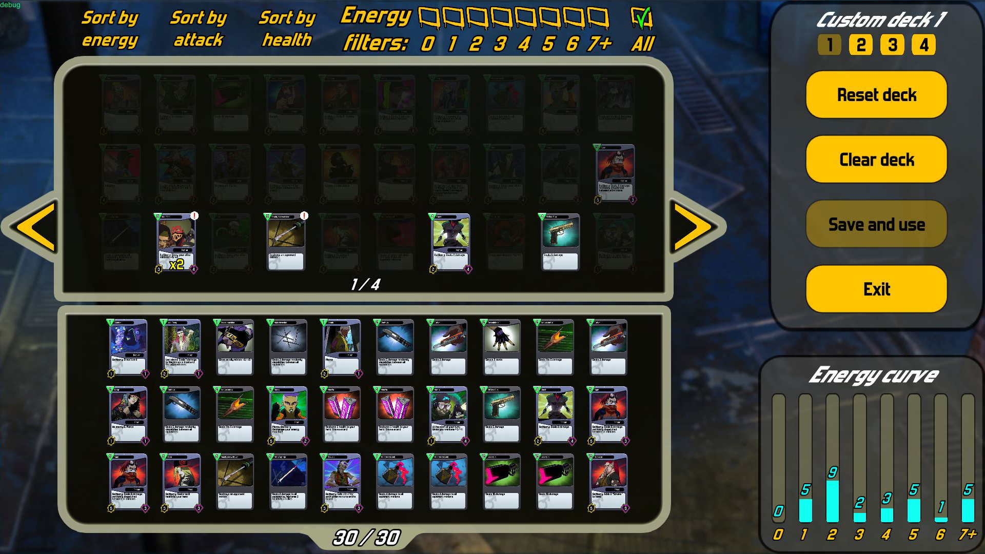 Urbance Clans Card Battle! screenshot #2