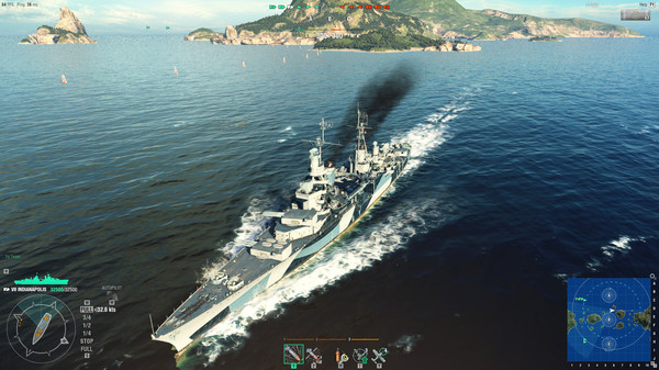 World of Warships — Indianapolis Pack