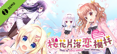 樱花片落恋模样 This is a very sweet love story. Demo cover art