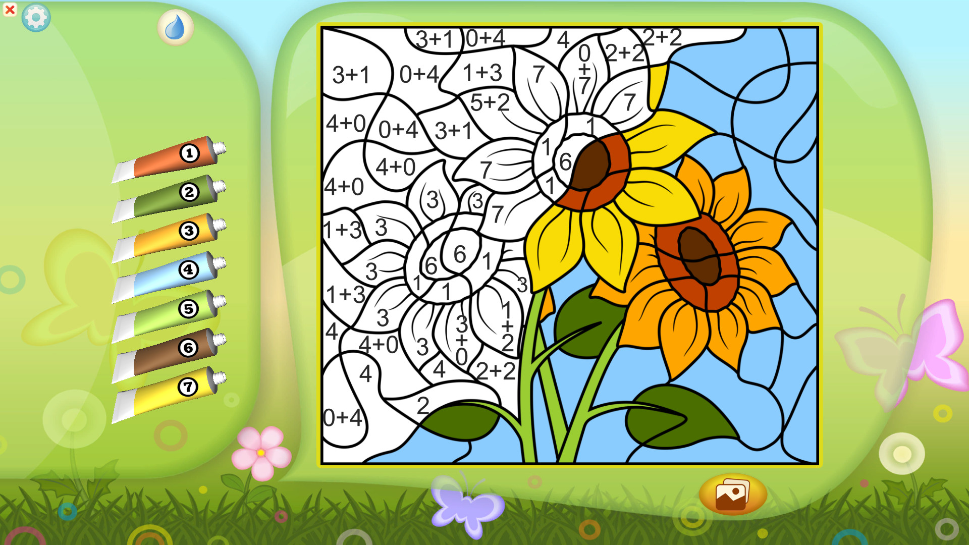 Color by Numbers - Flowers Featured Screenshot #1