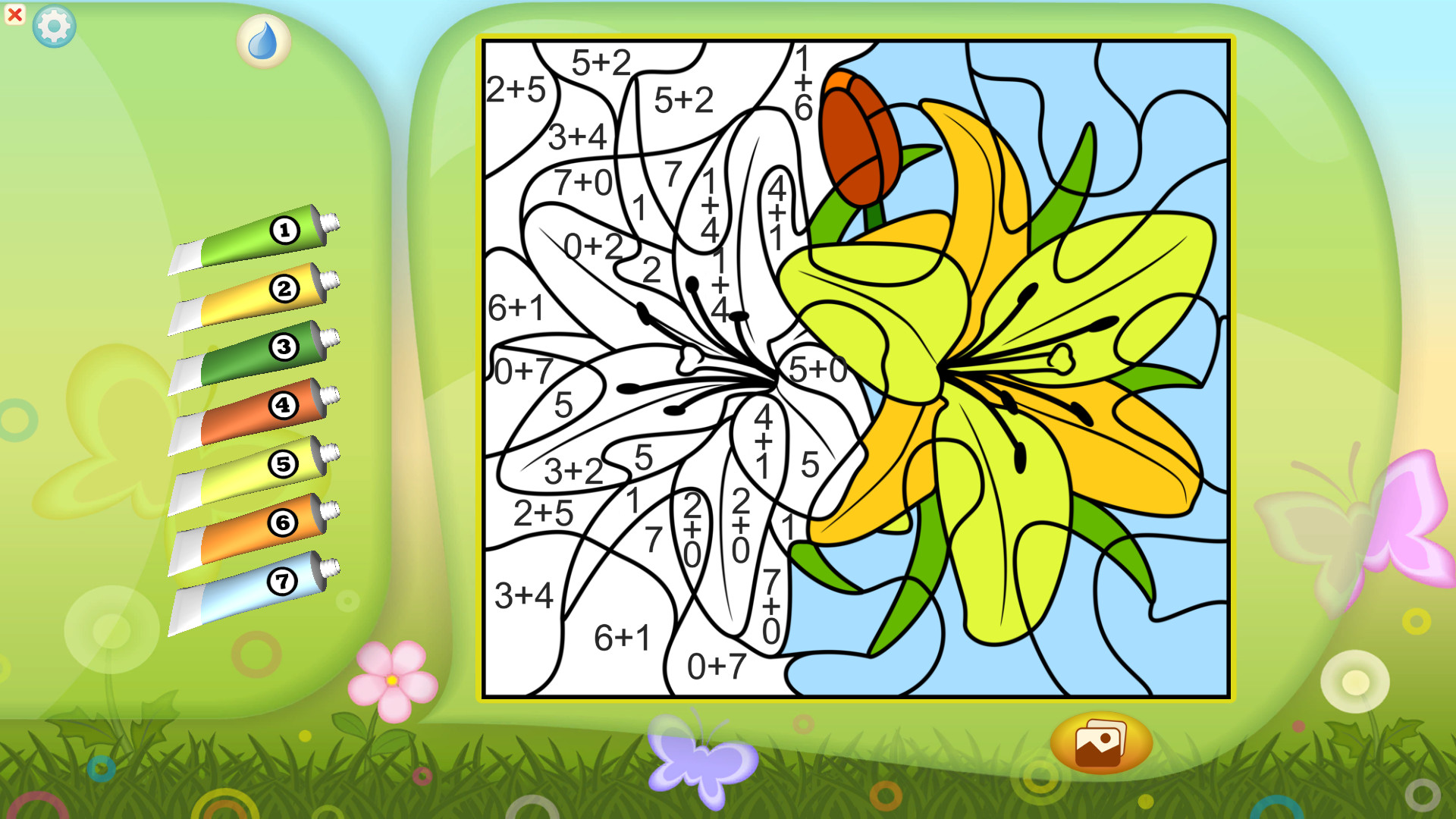 Color by Numbers - Flowers Demo Featured Screenshot #1