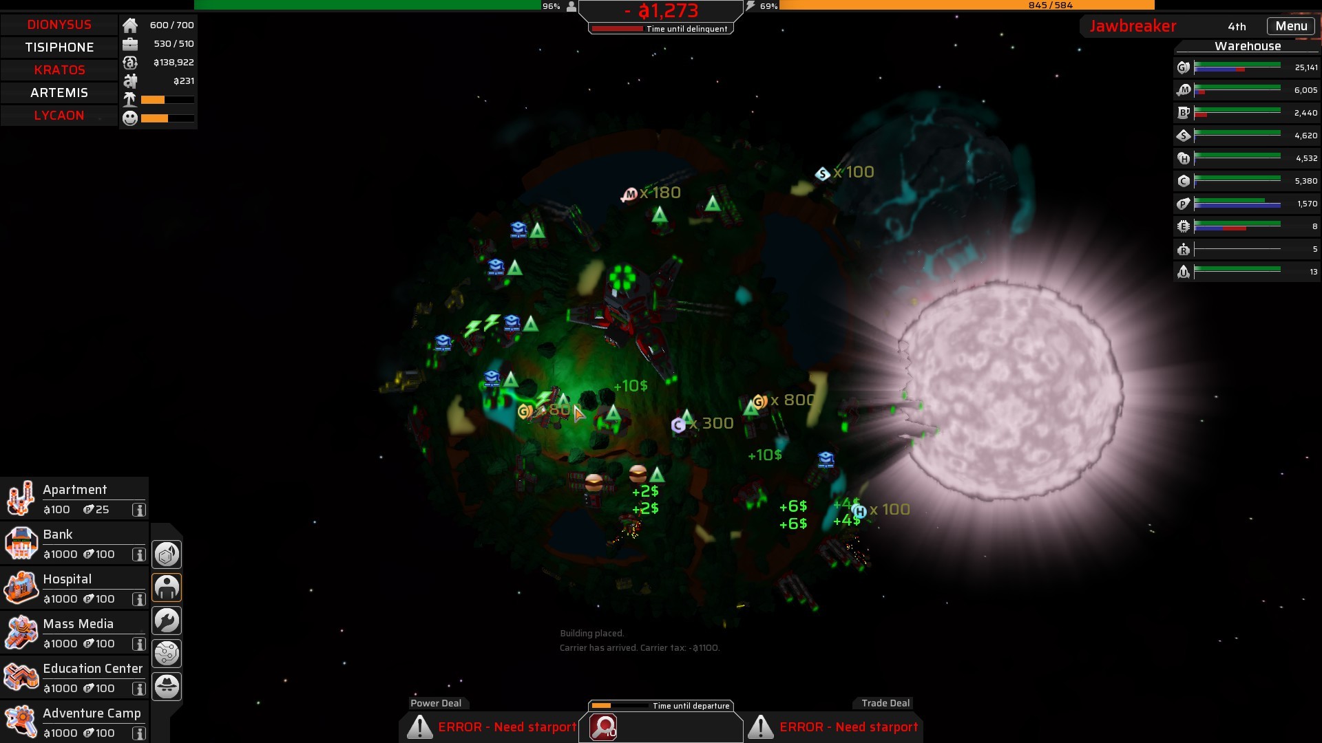 #7. Zero Sum Future (Steam) 由: Plungerhorse Studios Inc.