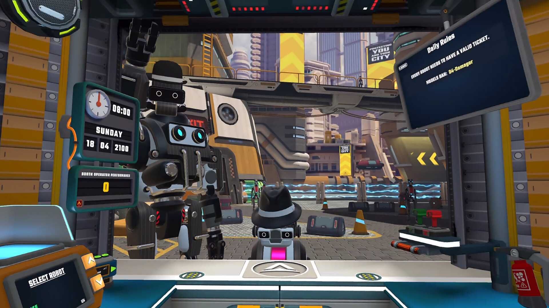Border Bots VR screenshot #1