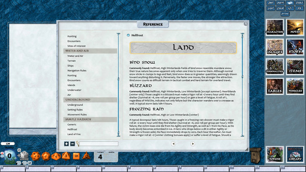 Fantasy Grounds - Hellfrost Journeys (Savage Worlds)