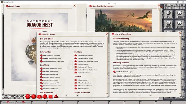 Fantasy Grounds - Dungeons & Dragons Waterdeep: Dragon Heist