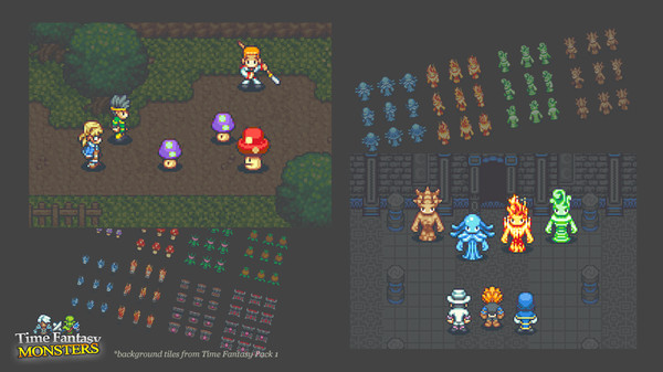 RPG Maker MV - Time Fantasy: Monsters Featured Screenshot #1