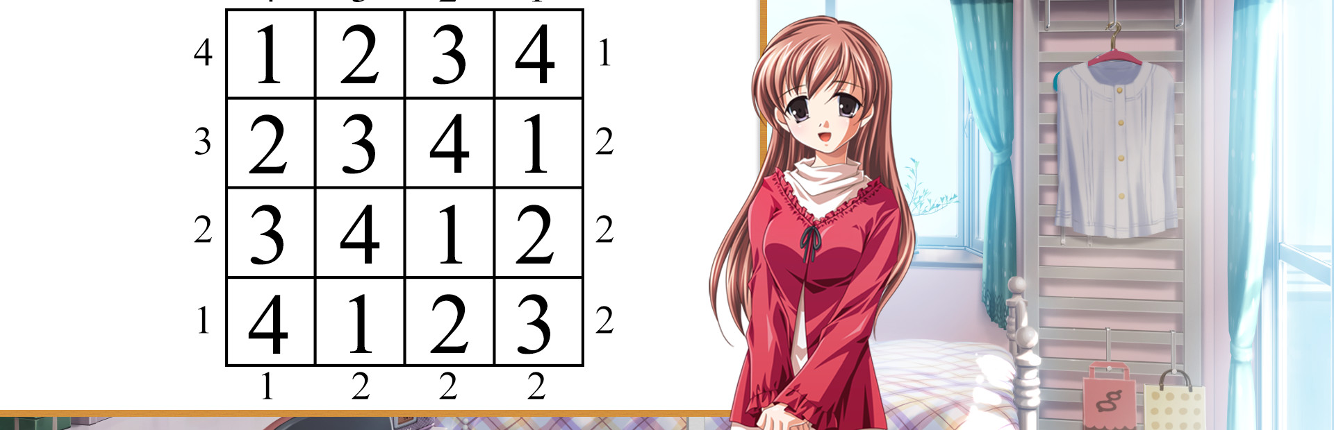 Skyscrapers Puzzle: Airi's tale