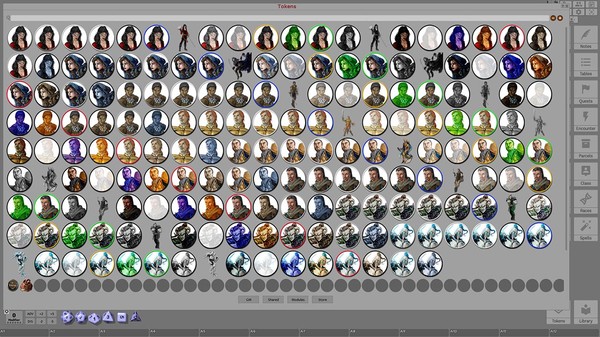 Fantasy Grounds - Saints & Heroes, Volume 1 (Token Pack)