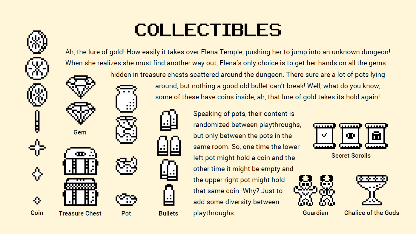 The Adventures of Elena Temple - Design Booklet Featured Screenshot #1