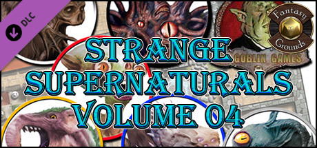 Fantasy Grounds - Strange Supernaturals, Volume 4 (Token Pack) Header Image