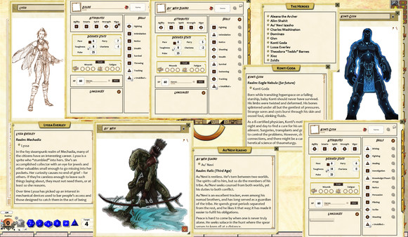 Fantasy Grounds - Dungeonlands: Heroes And Servitors (Savage Worlds)