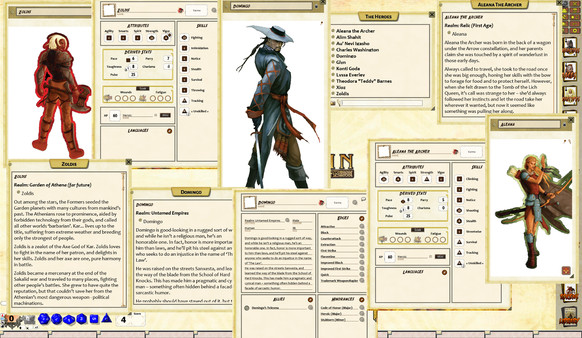 Fantasy Grounds - Dungeonlands: Heroes And Servitors (Savage Worlds)