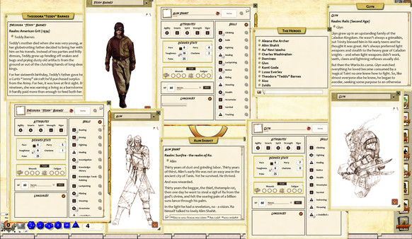 Fantasy Grounds - Dungeonlands: Heroes And Servitors (Savage Worlds)