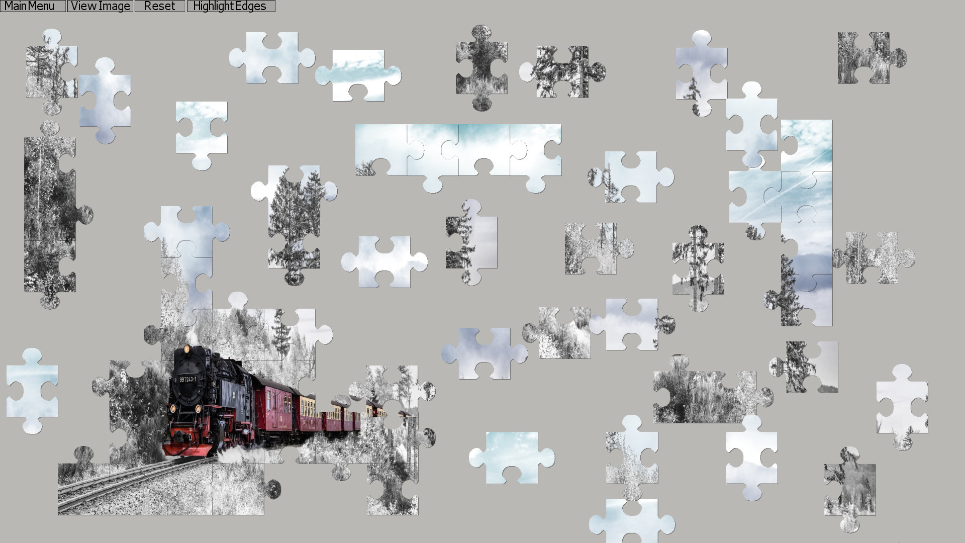Digital Jigsaw Puzzle screenshot #1
