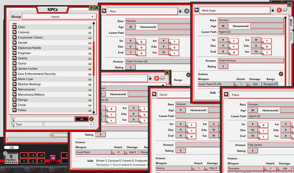 Fantasy Grounds - Tripwire (Mongoose Traveller 1E)