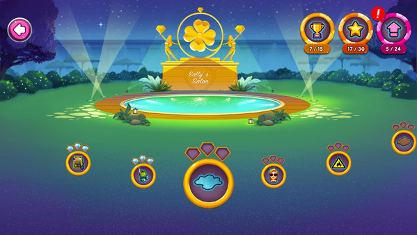 Screenshot z Sally's Salon: Kiss & Make-Up